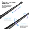 Monopods PULUZ Rotary Handle Desktop Tripod Stand Bullet Time Invisible Selfie Stick Monopod For Insta360 X3 Sports Camera Accessories