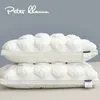 Peter Khanun Luxury Goose Down Feather Oreillères Pinche de conception de pli Protection du cou King Queen lit 100% coton 0631 PCS 240401