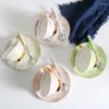 Cups Saucers Euro Luxe Bone China Gilded Coffee Cup Sets Porselein theeset Afternoon feest Creatief bruiloft Gift Office Drink Ware