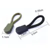 5 -stcs/lot Bagage Zipper Eind Fit Touw Puller Tag vervangende clip Broken Buckle Fixer Zip snoer Tabila Travelzak Pakcase Tent