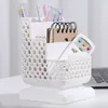 Skolpappersmakeup Organisator Desktop Storage Box Container för kosmetik smycken Stationery Plastic Organizer