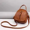 Bolsas de ombro feminino Mensageiro Multi Compartamento Mulheres Bolsas de Moda Tendência Tendência Celular Couro macio