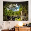 Room Tapestry Tapices tapisseries wall Landscap Art Home Home Home Hogar Bedroom Masion Jardim esthétique décor pour 2023 Tapiz Y2K Arazzi suspendu R0411