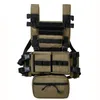 Combate Tactical Molle Vest Ammo MK3 Rig de caça removível Airsoft Paintball Gear colete com AK 47/74 Bolsa de revista