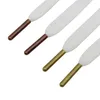 4 pcs/set punta in metallo in metallo piatto a bocca chiusa Bronzo 2 colori Caratteristica vintage Tito di lacci di Shoelace 3.8*21,9 mm4*22 mm punta in pizzo