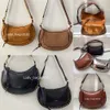 Isabel sadelväska mocka lädernit retro handväska designer mar canvas tote one shouder väskor utomhus trend stor kapacitet shopping kvinnor mångsidiga satchel totes