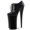 Dress Scarpe 2024 Arrivo fatto a mano Pompe sexy femminili Fan nere di tacchi alti nightclub Fashi