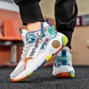 Casual Shoes Men's 2024 Autumn/Winter High-Top Sports Comfort Running Basketball Crossover Dad för tonåringar