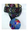 Designer Belt BB Simon Belt For Men Women Rhinestone Belts Volledige glanzende steentjes Multicolour met Box1641103