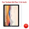 Protectors Nya 3st/Lot Anti Glare Pet Matte Screen Protector för Teclast X6 Plus 12.6 -tums tablett Antifingerprint Guard Cover Film