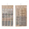 Sacs de rangement Sac de suspension transparent 15/24/30 POCHETS WALL COSMETICS TOYS SOUS-WEART SHIPPERS BIJOUR Organisateur