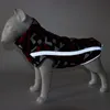 Waterdicht gevoerde vestjas voor grote honden, koud weer, warme jas, winterkleding voor huisdieren voor Labrador, grote stormjas verdikt