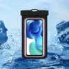 Sac de téléphone de baignade utile PVC Moulage intégré Sports en eau Supply Sac de téléphone imperméable Sac de téléphone Sac sec