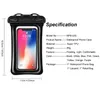 Waterproof Cell Phone Holder Dry Bag Case For iPhone Samsung Xiaomi Huawei Floating Diving Swimming Clear Underwater Phone Cover