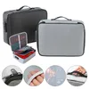 Dokumentbeutel mit Sperrdatei Vorstellungsorganisator Box wasserdichtes sicheres Bag Fireproof Dokumentkasten Home Travel Passport Aktentasche