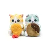 Animaux en peluche en peluche japonais mignon crevettes frites chat beignet miau