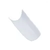 False Nails 1000 Pcs French Style Acrylic Artificial Fingernails Half Tips White