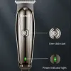 Trimmers Kemei Elektrisch haar Clippers Professionele draadloze trimmer USB -oplaadbare haarsnijder voor mannen 600 mAh Lion Batterij snel opladen