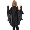 Unisexe Halloween Black Bat Wing Cape Cloak Costume For Kids Child Boys Filles 5-8Y