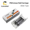 ClouDray PMI Linear Guideway Carriage Parti in metallo universale Larghezza 52 mm per router di fresatura CNC