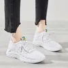 Fitness Shoes Women Casual Fashion Breathable Walking Mesh Flat Woman White Sneakers Feminino Gym Sport Wholesale