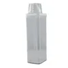 Flytande tvåldispenser Tvätt vit plastförvaringslåda locket transparent dammsäker läckisäker 700 ml/1100 ml/1500 ml/1900 ml
