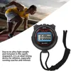 New Classic Waterproof Digital Professional Handheld Sports Stopwatch Timer Stop Watch With String For Sports Coaches Referees