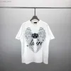 Designer di camicia Amirir T mens ricamato da magliette grafiche stampate in stile Polar Summer Wear with Street Pure Cotton Wash Haikyuu Social Harajuku 7026