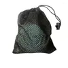 Storage Bags 1 PC Durable Mesh Drawstring Pouch Bag Stuff Sack Multipurpose Home Outdoor Travel Activity Laundry