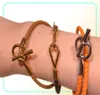 Mężczyźni Kobiety Bracelety Love Slins Mens Glenan Double Tour Screy Women Damsurys Projektanci H Bransoletka Biżuteria Moda Kreatywna biżuteria 6601568