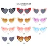 Zonnebrillen hart gevormd voor damesmode liefde UV400 bescherming brillen Zomerstrandglazen vintage goggle