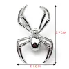 Exagéré Creative Spider Brooch Metal Insect Badge Trenge Pin Men de fête pour femmes Vêtements de fête Écharpe Collier Accessoires