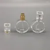 Lagringsflaskor 25 ml mini glas parfym spray flaska klar 50 ml makeup sub-flaskning prov kosmetisk rese bärbar doft