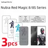 3pcs HD Hydrogel Film pour ZTE Nubia Red Magic 8s Pro Plus Matte Screen Protector pour Red Magic 8Pro Care Anti Spy Protection