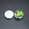 Titanium Alloy Seal Boutet Box Pill Rangement de pilule étanche.