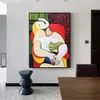 Picasso beroemde droomserie Wall Art Poster Samenvatting Muur Modern Home Decor Picture Printing Canvas schilderij Living Room Decoratie