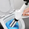 Spływ toalety czyszcznik drenaż powietrza Blaster uniwersalny rurowy drenaż rurowy Unblocker Wysokie ciśnienie drewniane tłok toaletowy tłok toaletowy