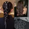 Épingles à cheveux géométriques de la chaîne métallique géométrique Femmes Bande de bands tressée