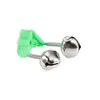 10st Fishing Bite Alarm Rod Tip Clamp Bell Clip Fish Bite Lure Alert Twin Bell Ring Fishing Outdoor Metal Fish Alarm Accessory