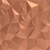 Bakgrundsbilder Fashion 3D Solid Geometric Stereoscopic Wallpaper Rose Gold Abstract Background Wall