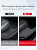 För Tesla Model Y 2021 2022 Tröskelstång Dörr Välkommen Pedal TPE Corner Guard Kick Guard Boot Side Guard Car Anti-Dirty Pad Set