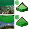 6 12pin Sunshade Net 70 ~ 90% Shading Rate Garden Building Shelter Cover Balkong Integritetsstaket Staket Net växthusväxter skugga