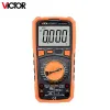 Victor 9807A Multímetro digital 20000 Conts Verdadero RMS AC Capacitancia Frecuencia Diodo Triodo HFE Tech Meter Tester Electricista