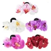 Clips de cheveux Grand clip pour femmes Flower Claw accessoires de mariage délicats C9GF