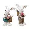 Garden Decorations Easter Figurine Animal Standing Statue For Lawn Balcony Outside