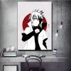 Anime clássico em torno da tela pintando HD Naruto Uchibo Sasuke Itachi Posters de parede impressão impressão mural