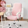 Velvet Office Chair Cover Thicken Computer Chair Covers Elastic Washable Gaming Chairs Seat Slipcovers Dust Proof for Study Home