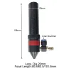 CO2 Luftmunstyckslinsrör Laserhuvud yttre ADPATER RING LINS DIA 20MM FL 50.8/63.5/101mm för CO2 -laser skärande graveringsmaskin