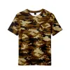 Casual camouflage 3d printing t shirt man zomer o-neck korte mouw extra grote top casual tee los streetwear uisex harajaku