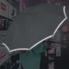 Xiaomi Starker automatischer Regenschirm wasserdichte winddichtem Parasol Männlich faltungsregenwinddicht 10 Rippen Regenschirme Reflexionsstreifen